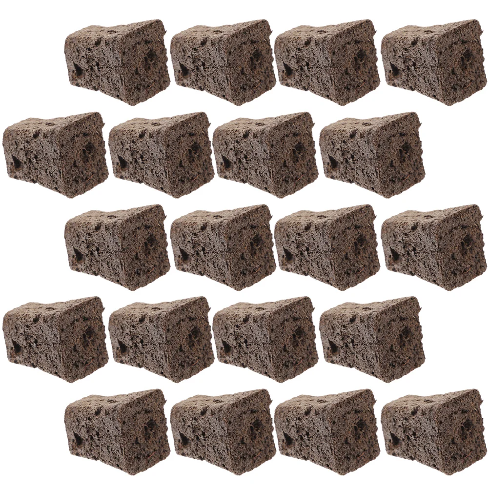 

20 pcs Cultivation Professional Hydroponic Soilless Nursery Blocks Grow Sponges