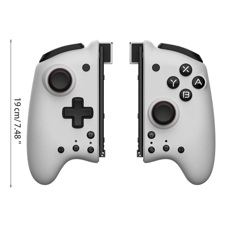 Magnetic Controller for Switch OLED Consoles Games Controller Ergonomic Six-axis Body Sensing Four-Position Vibration