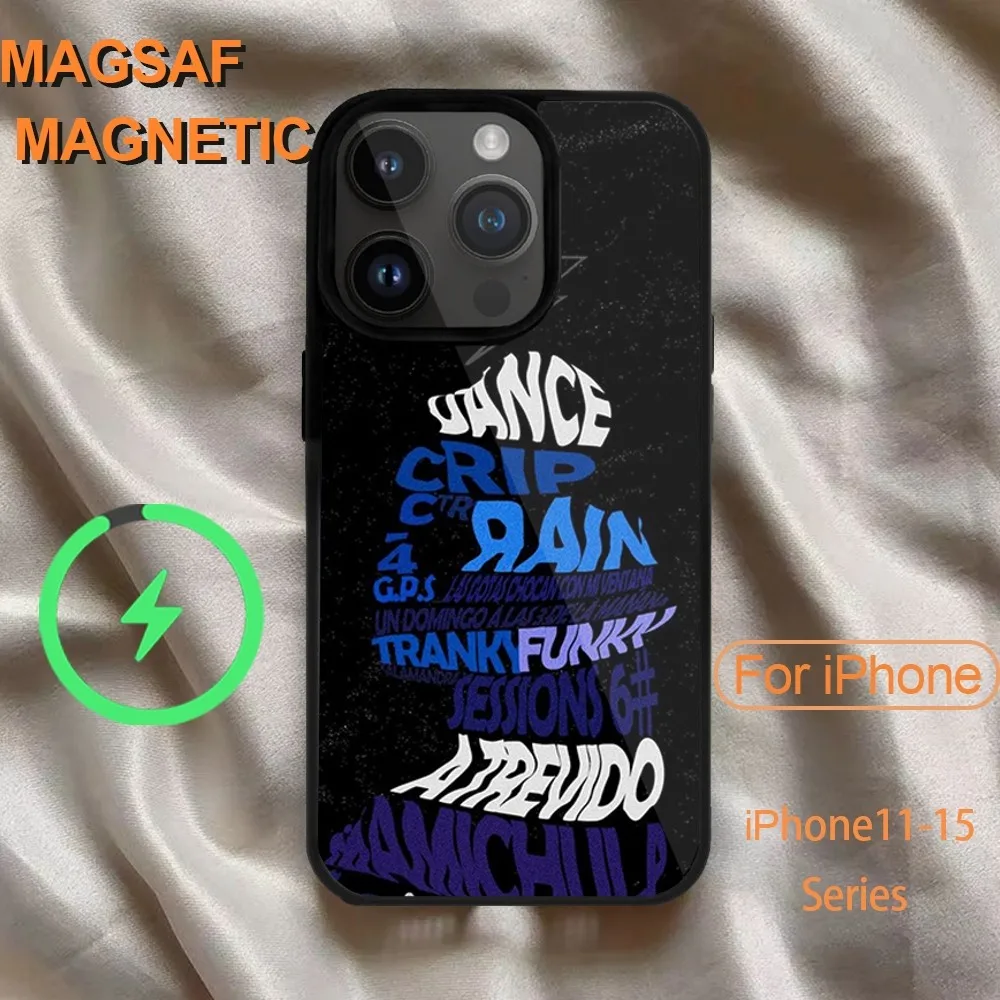 Чехол для телефона Rapper T - Trueno El U Ltimo Baile iPhone 14 13 12 11 15 Pro Max Magsafe с беспроводной