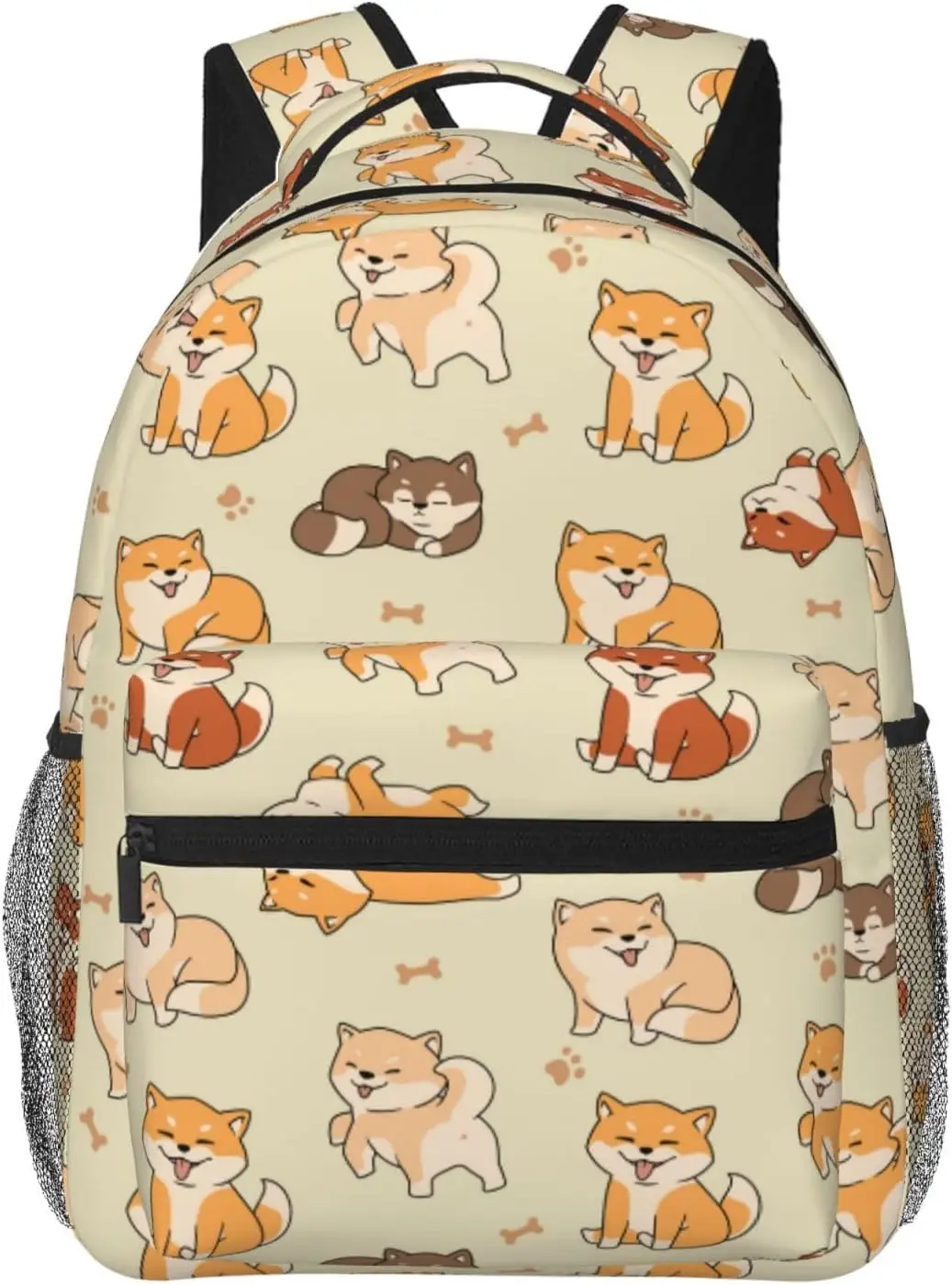 

Lovely Cute Shiba Inu Dog Lightweight Laptop Backpack for Women Men College Bookbag Casual Daypack Travel Bag
