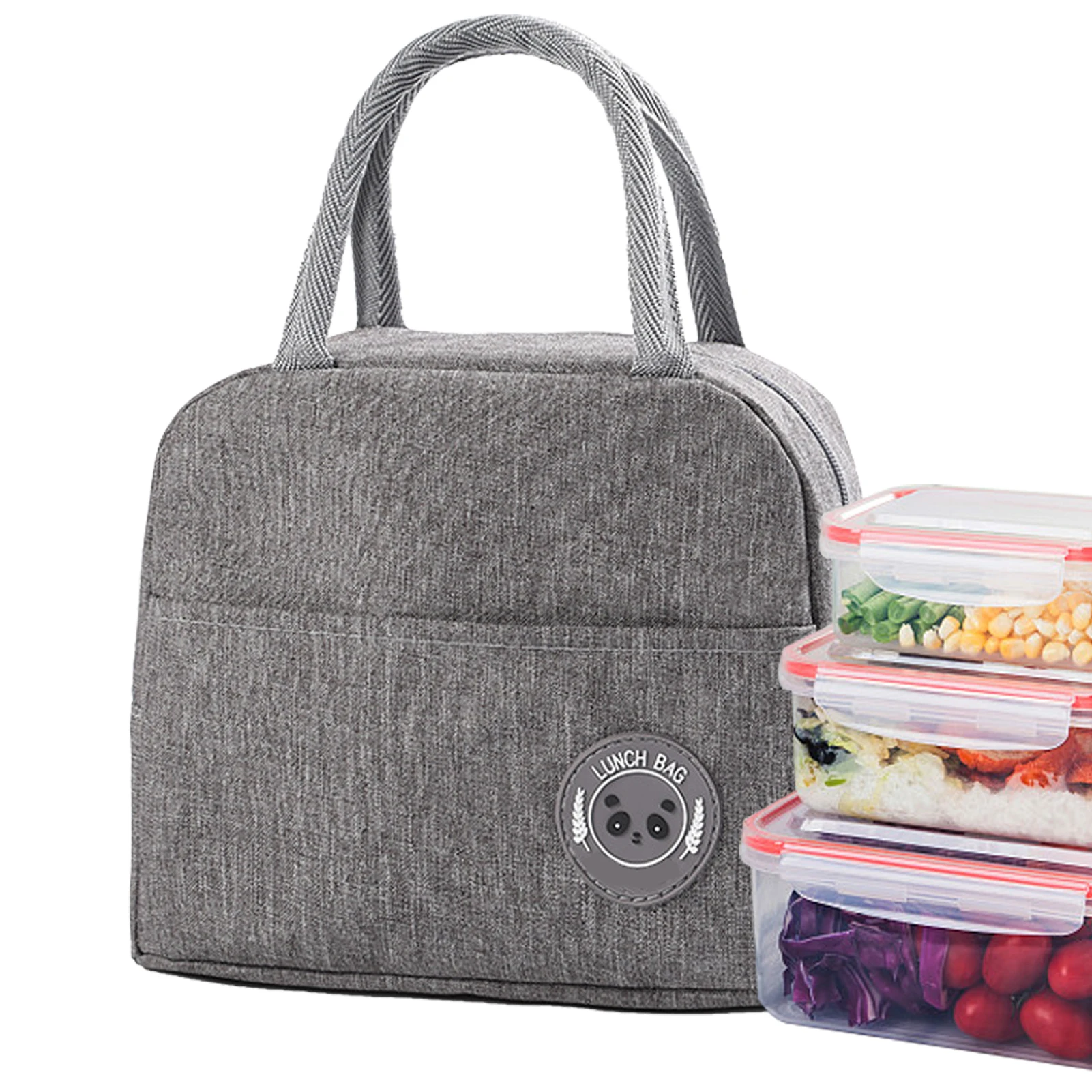 

Изолированная сумка для ланча, портативный изолированный Ланчбокс, пищевой контейнер, сумка для продуктов на открытом воздухе, для пикника,...