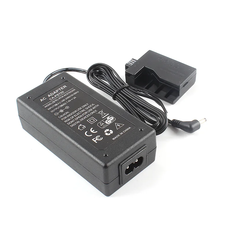 Фото Комплект адаптеров питания ACK-E5 DR-E5 DC Coupler LP-E5 (имитация батареи) для Canon EOS 450D 500D 1000D Rebel XSi XS Kiss F X2 X3 T1i №4