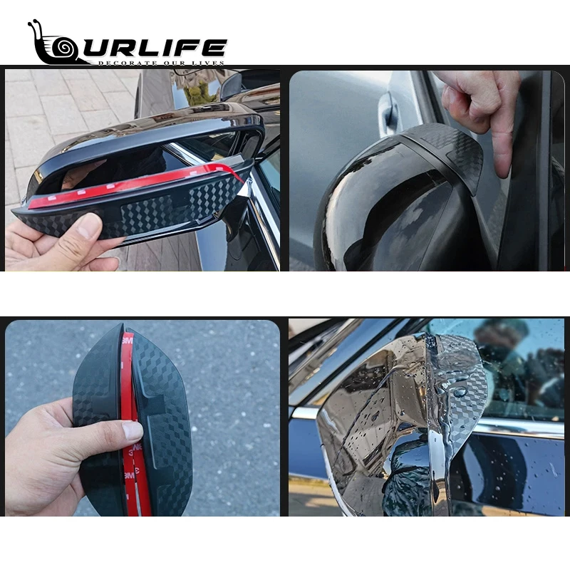 Для GAC Trumpchi GS8 2021 до 2024 аксессуары серебряный карбоновый цвет автомобильные чехлы