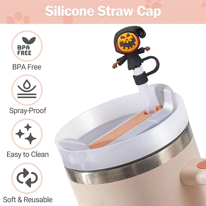 Креативная шапка из соломы в виде черепа призрака мультяшная серия для Хэллоуина