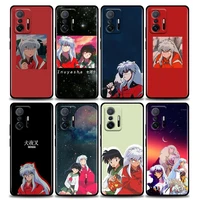 anime bandai inuyasha phone case for xiaomi mi 12 12x 11 lite 11x 11t x3 x4 nfc m3 f3 gt m4 pro lite ne 5g silicone case bandai