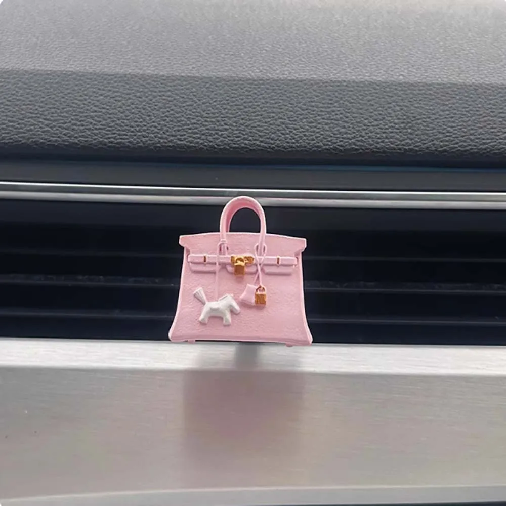 

Автомобильные украшения для ароматерапии, имитационные сумки, обувь, пони, автомобильное воздуховыпускное отверстие, легкий аромат, интернет-подарки знаменитостей