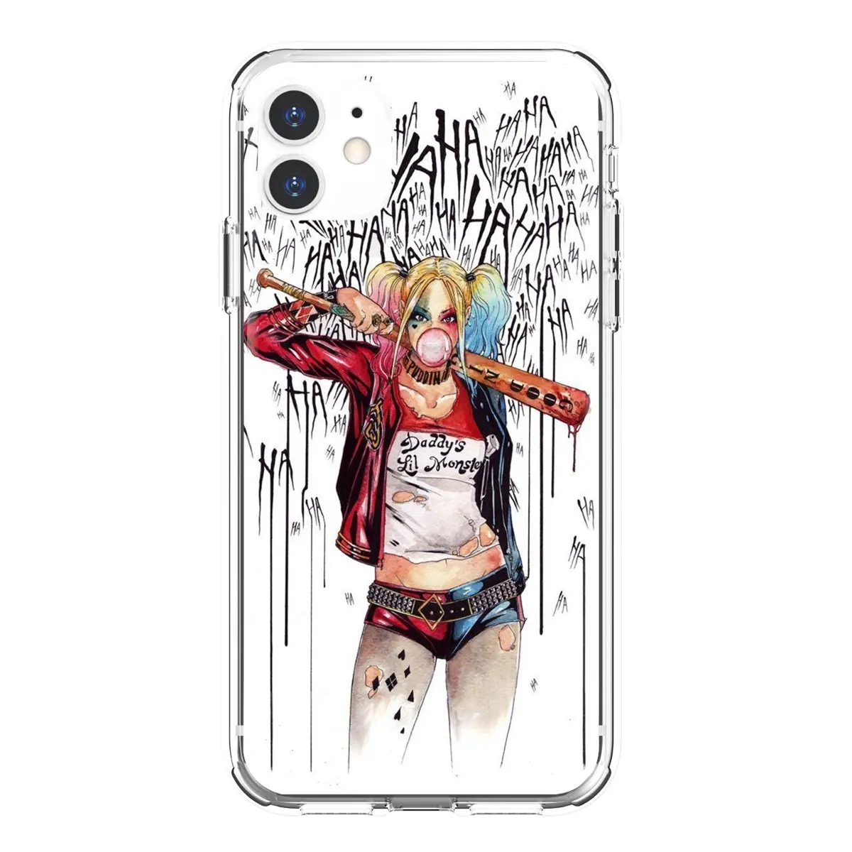 Мягкие чехлы joker-the-dark-knight-and-Harley-Quinn для Samsung Galaxy Note 10 20 A3 A5 A6 A7 A8 A9 J7 J6 J4 Plus 2016 2018 2017 |