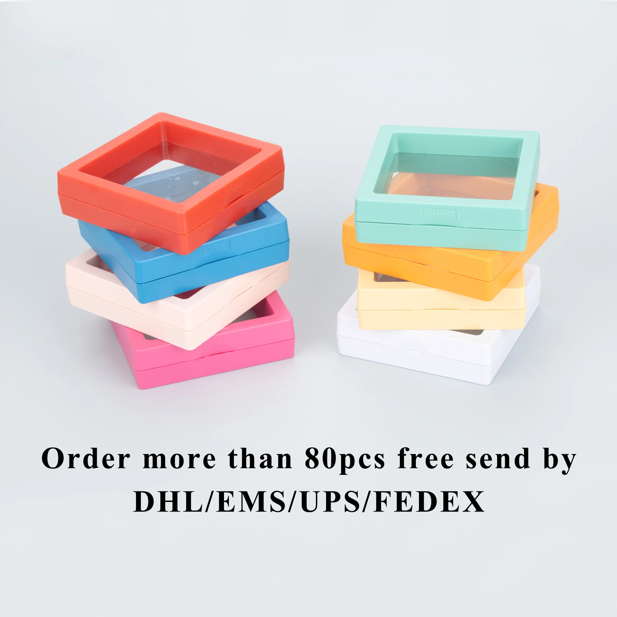 Шкатулка для хранения ювелирных изделий GUFEATHER из полиэтиленовой пленки MB42 1/10/20 шт