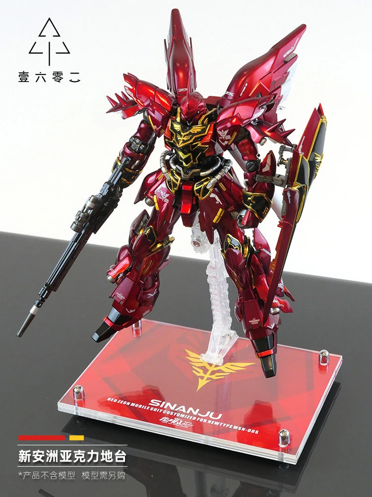 Фото Импортная акриловая подставка Gary для моделей HG RG Rising Seed Freedom Movie STTS-909 Compass Display Platform №3