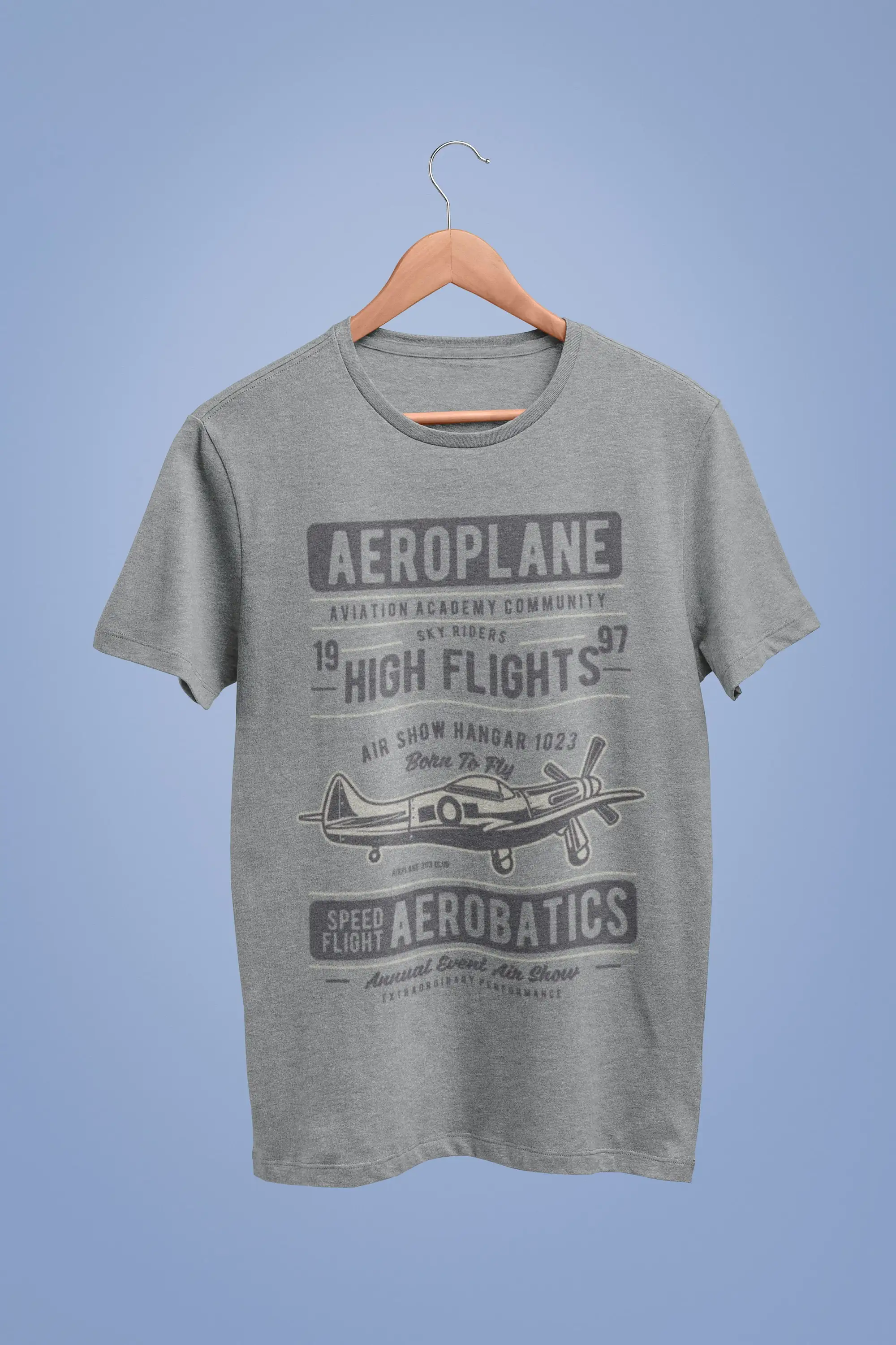 Летная футболка для авиационной школы высокоскоростных летательных аппаратов