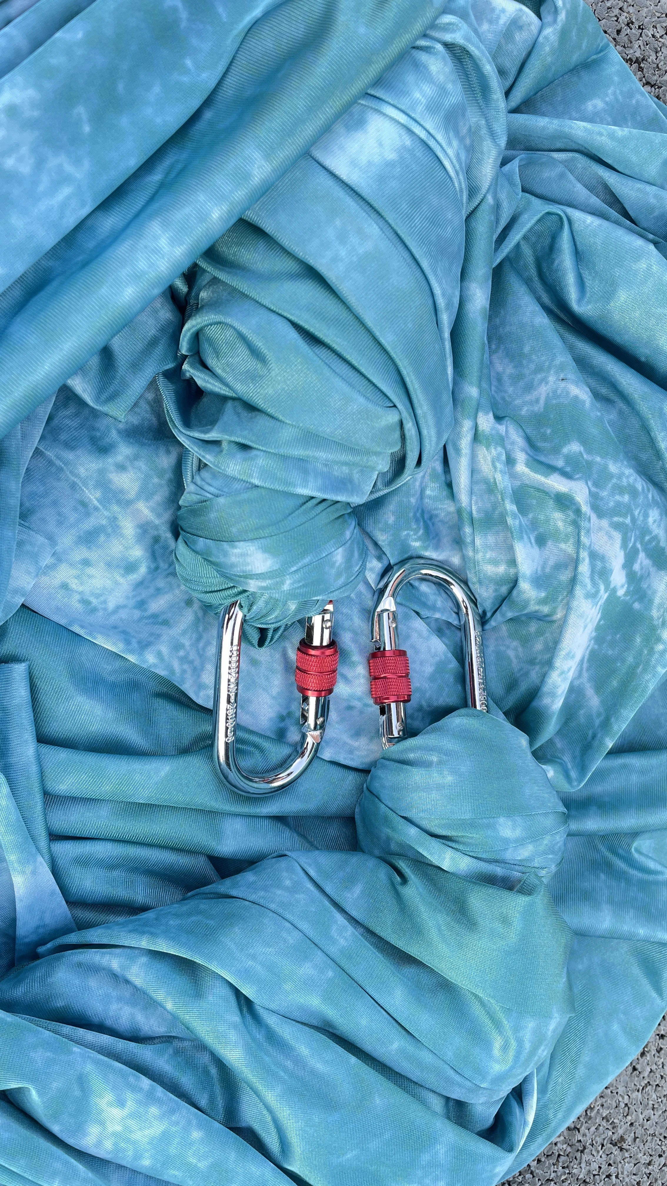 4-метровая красочная ткань для воздушного гамака йоги: удобная прочная