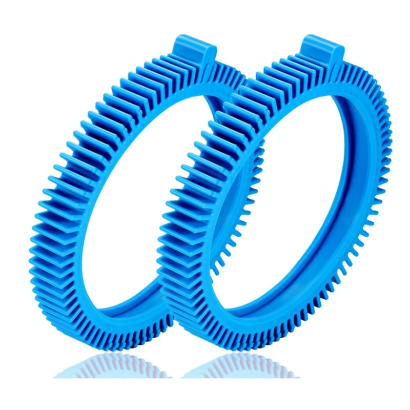 

HOT SALE 2 Pcs 896584000-143 Blue Front Tire Kit Front With Super Hump,For Pool Cleaner 2X,4X,Pressure Wheels For Hayward Phoeni