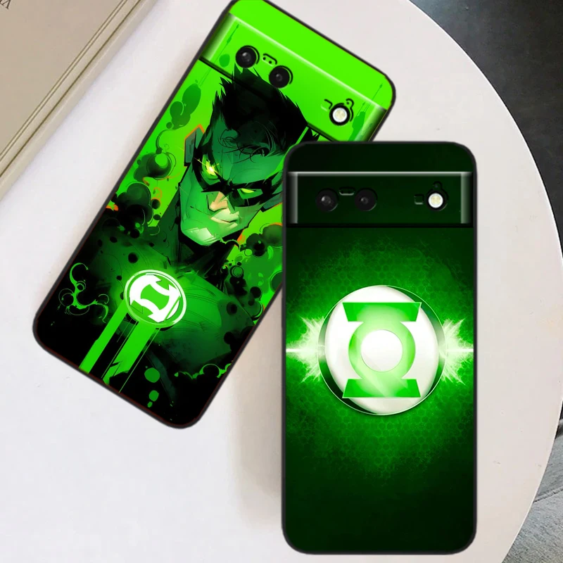 G-Greens L-фонари F-Flashs Cool для Google Pixel 9 8 7A 7 6A 6 5A 5 4 4A XL 5G черный силиконовый ударопрочный