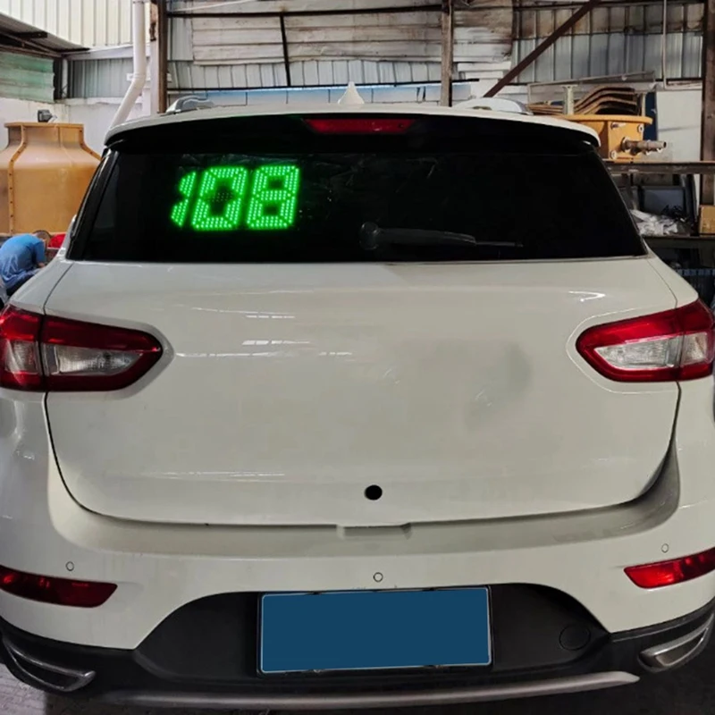 

288X218x5mm Car Rear Windshield Speedometer GPS HUD Head Up Display Car Smart Satellite GPS Speed Alarm