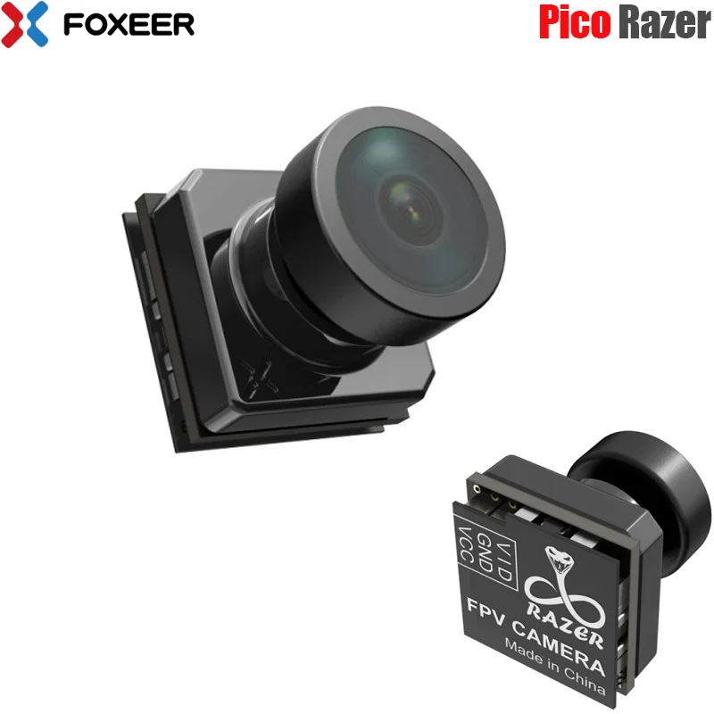 

RC 12*12mm Foxeer Pico 1200TVL 1/3 CMOS 1.8mm 160degree FOV Day&Night Flight for FPV Tinywhoop Cinewhoop Duct Drone