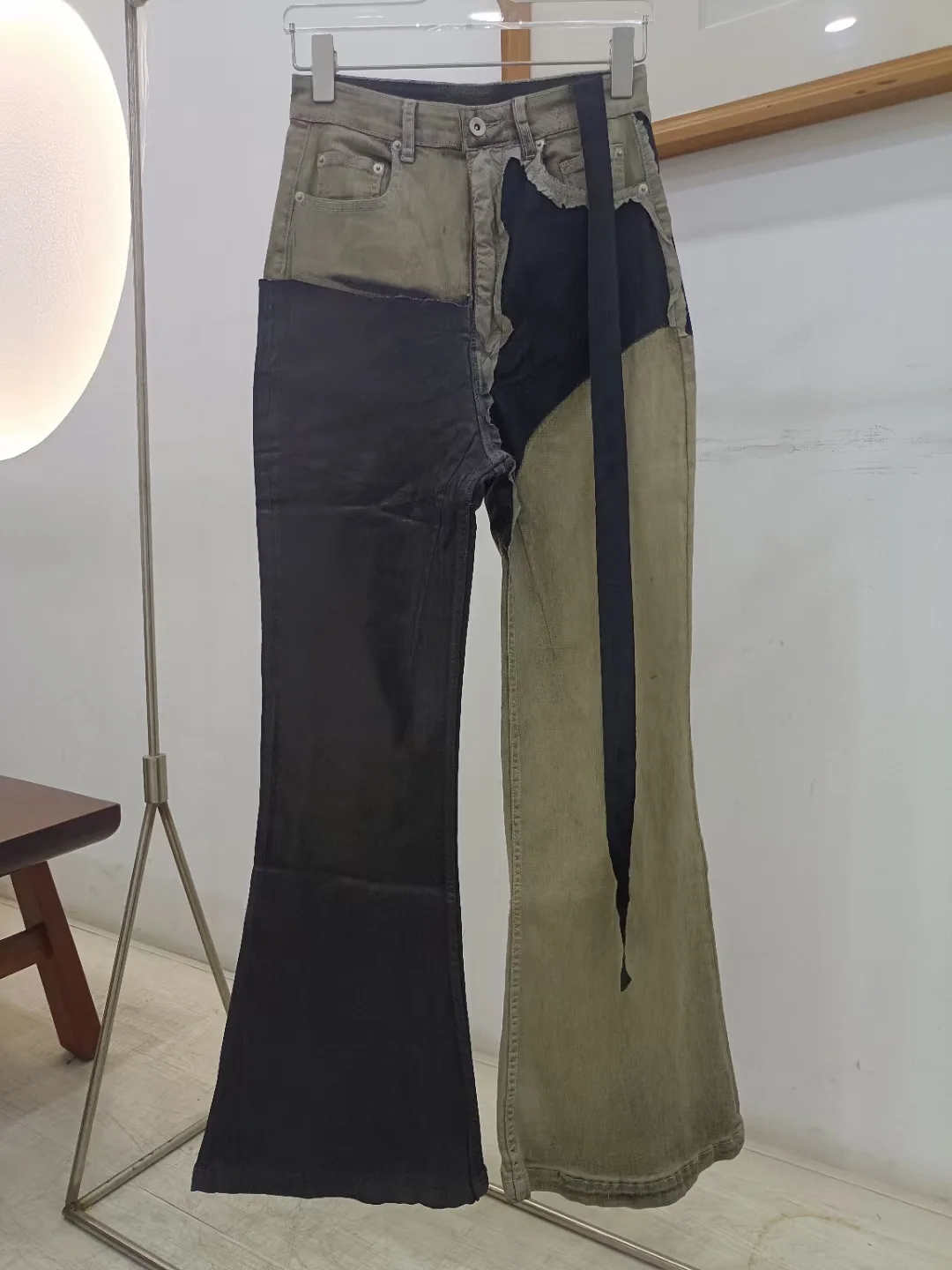 Новинка 2023 Классические винтажные Роскошные старые потертые Вощеные джинсы