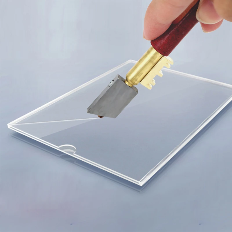 

17mm Single Diamond Glass Cutter Portable Sharp Knife Glass Diamond Cutting Tool New