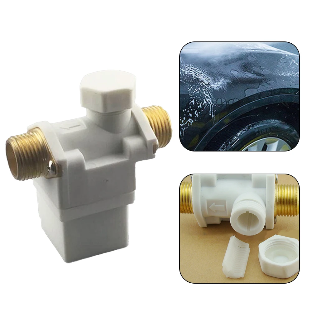 

Solar Water Heater Water Inlet Solenoid Valve Thread G1/2 Electric Solenoid Valve For Garden Irrigation Tool DC12V/DC24V/AC220V