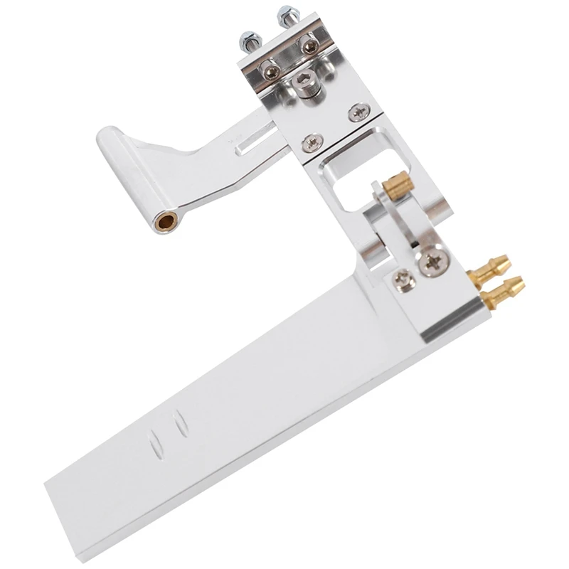 

4Pcs Water Absorbing Rudder Aluminum Suction Rudders With Tail 4Mm Shaft Bracket For CAT RC Jet Boats Parts