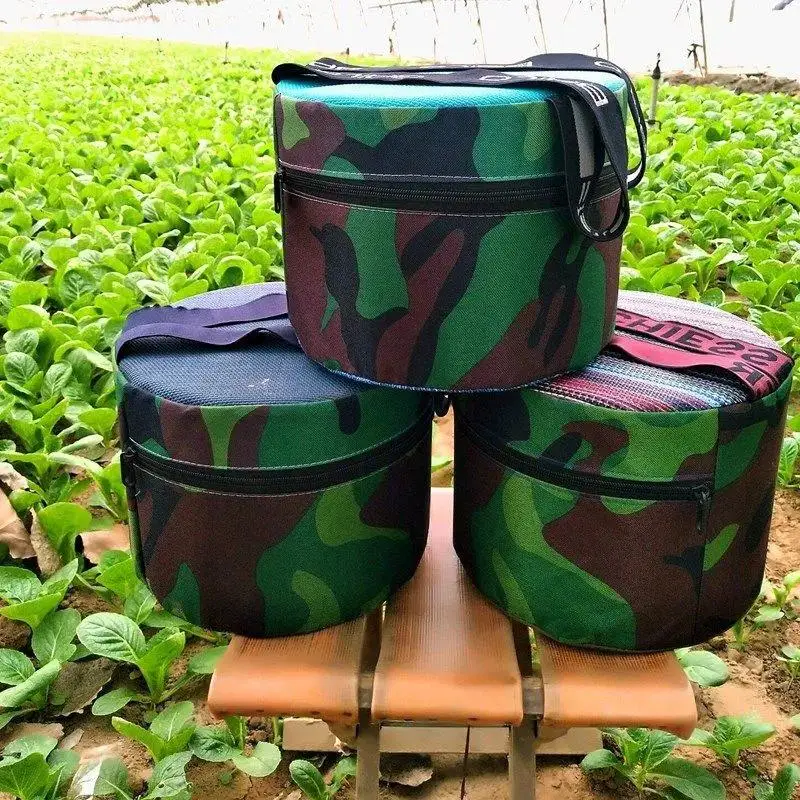 Portable portable stool for greenhouse work small agricultural bench garlic pier foam labor-saving lazy leather | Мебель