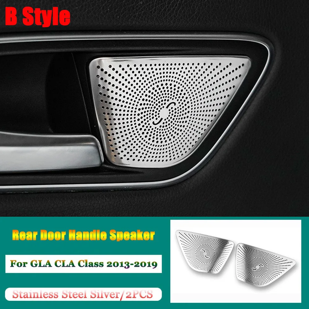 

Для Mercedes Benz A GLA CLA Class W176 X156 C117 W117 Coupe Автомобильные аксессуары Дверной треугольник Твитер Аудио динамик Крышка Накладка Рамка