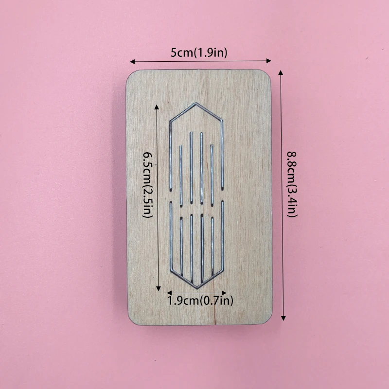

Tassel Earring Wood Cutting Dies Compatible with Most Machines