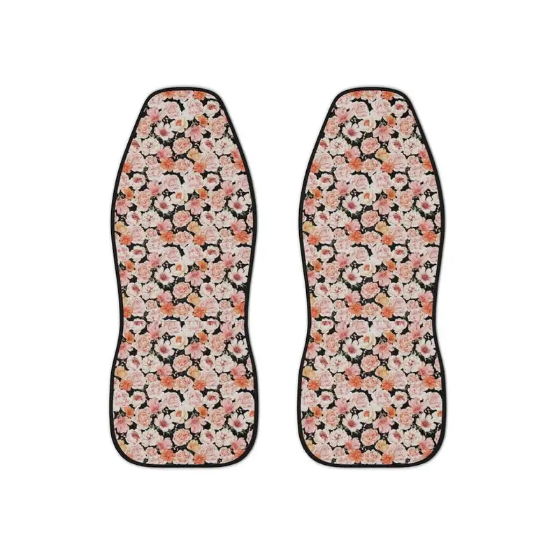 

Pink Flowers Car Seat Cover