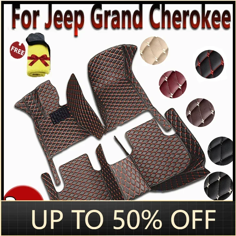 Автомобильные коврики для Jeep Grand Cherokee WK WK2 2011-2022 21 20 19 18 автомобильные подушечки