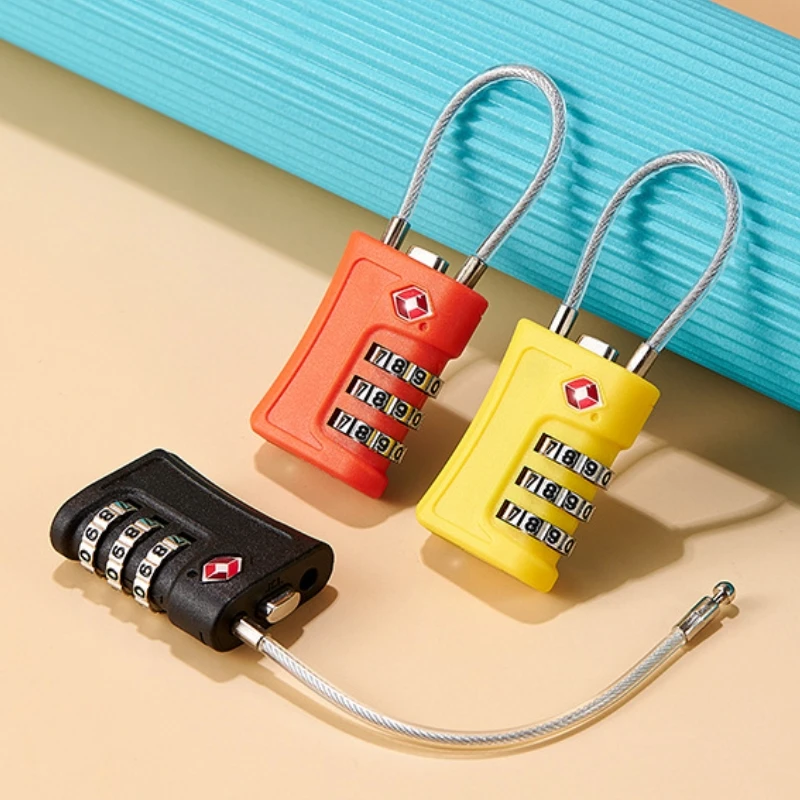 

TSA Customs Password Lock Combination Lock for Travel Luggage Suitcase Anti-theft Code Padlock Colorful Customs Code Lock