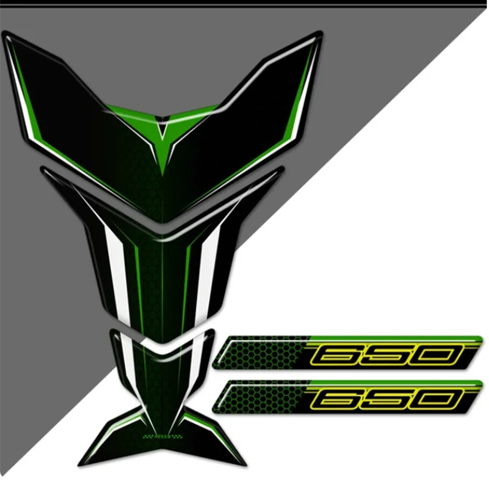 Для Kawasaki Ninja 400 650 1000 защитная накладка на бак наклейка комплект наклеек эмблема