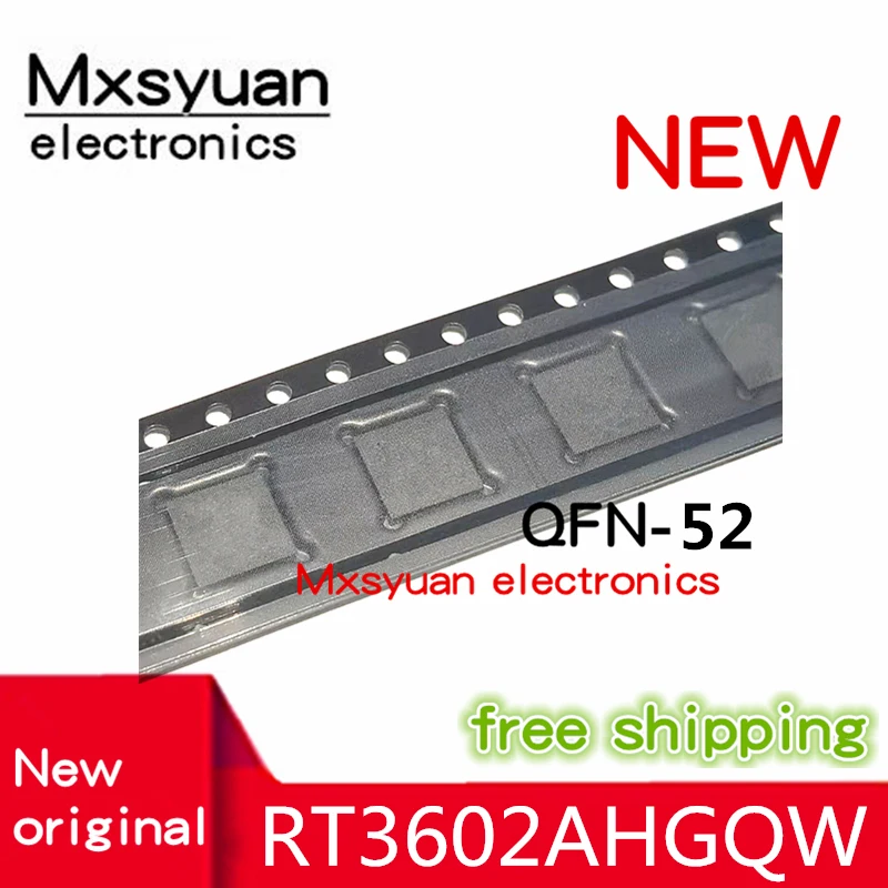 

5 шт./партия RT3602AH RT3602AHGQW QFN-52 новая Оригинальная фотография