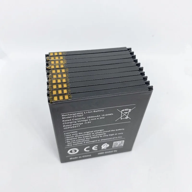 

10 шт./лот V3760T аккумулятор для Nokia C2 мобильный телефон Original QualityV3760T 2800mAh