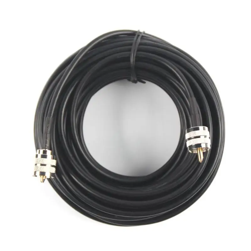 

Коаксиальный кабель Rg58, черная Удобная медная оплетка, экраны, алюминиевая фольга, легкие офисные аксессуары, кабель Rf антенны, Портативный 15 м