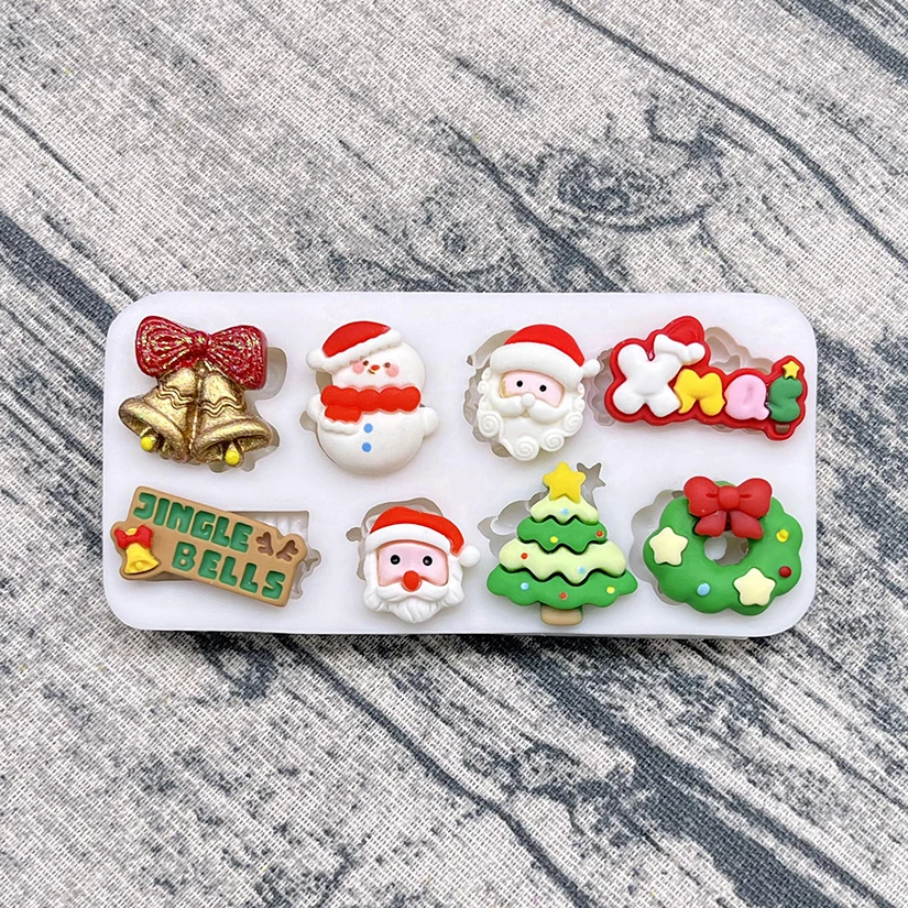 

Формы для кексов HANDLIFE Силиконовые рождественские снеговики