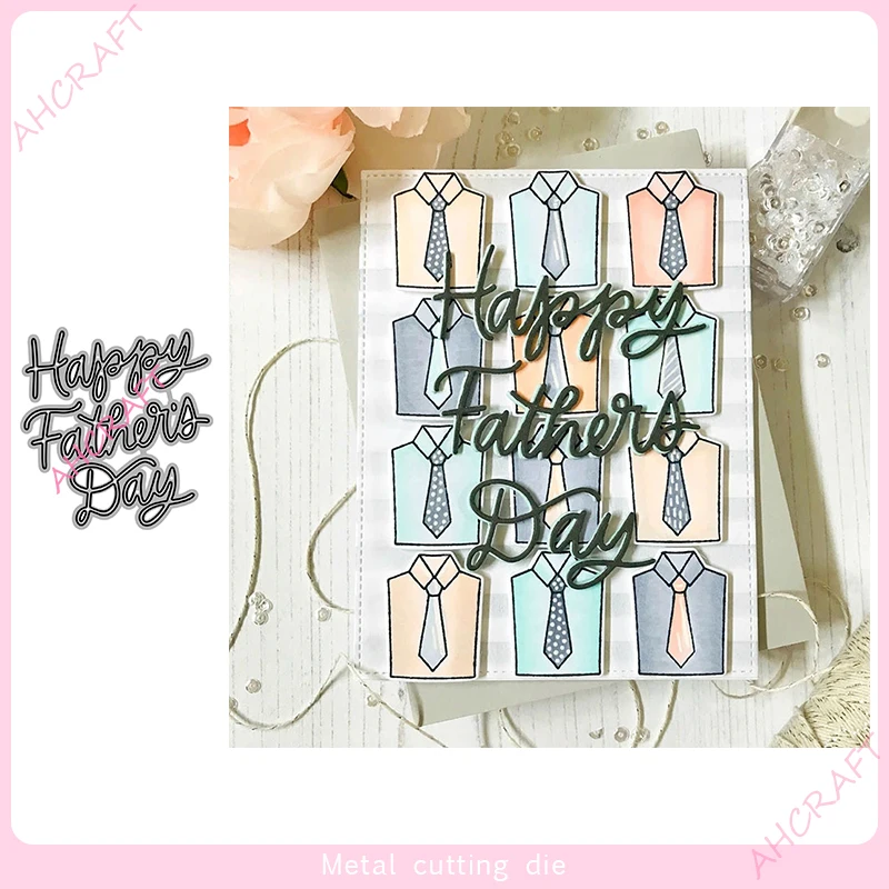 Металлические пресс-формы на день счастливого отца для сделай сам скрапбукинг