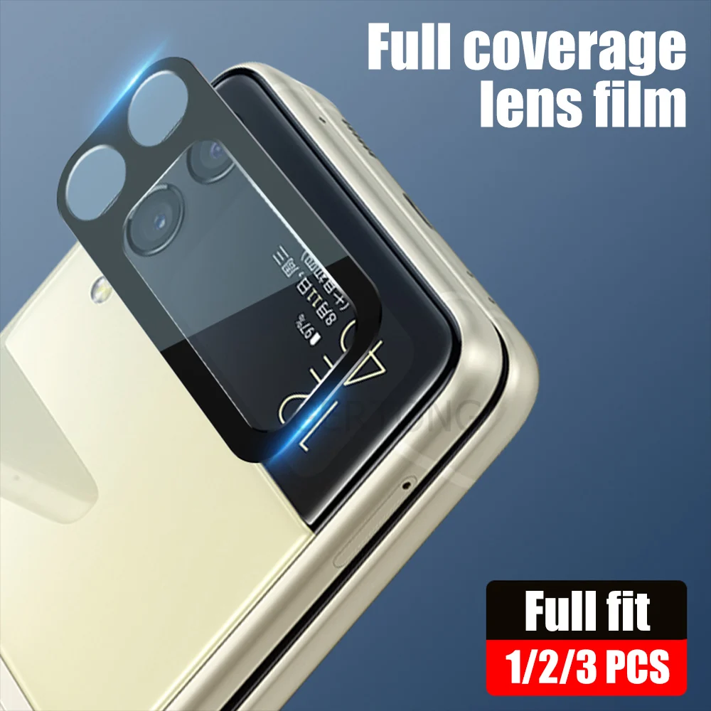 

Защита объектива камеры для Samsung Galaxy Z Flip 3 Защитный Объектив Закаленное стекло для Galaxy Z Flip3 ZFlip 3 ZFlip3 5G защитная пленка