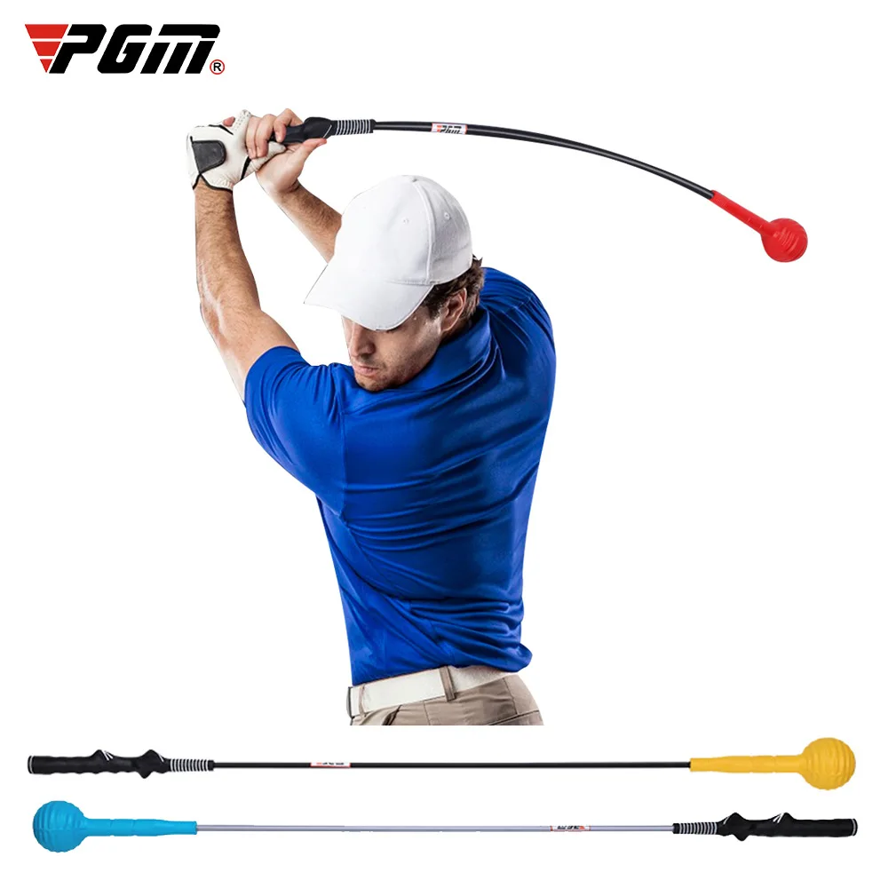 PGM Golf Swing Stick Trainer Posture Corrector for Golf Swing Training Aids Heavy Duty Head Golf Hand Correct Grip for Beginner