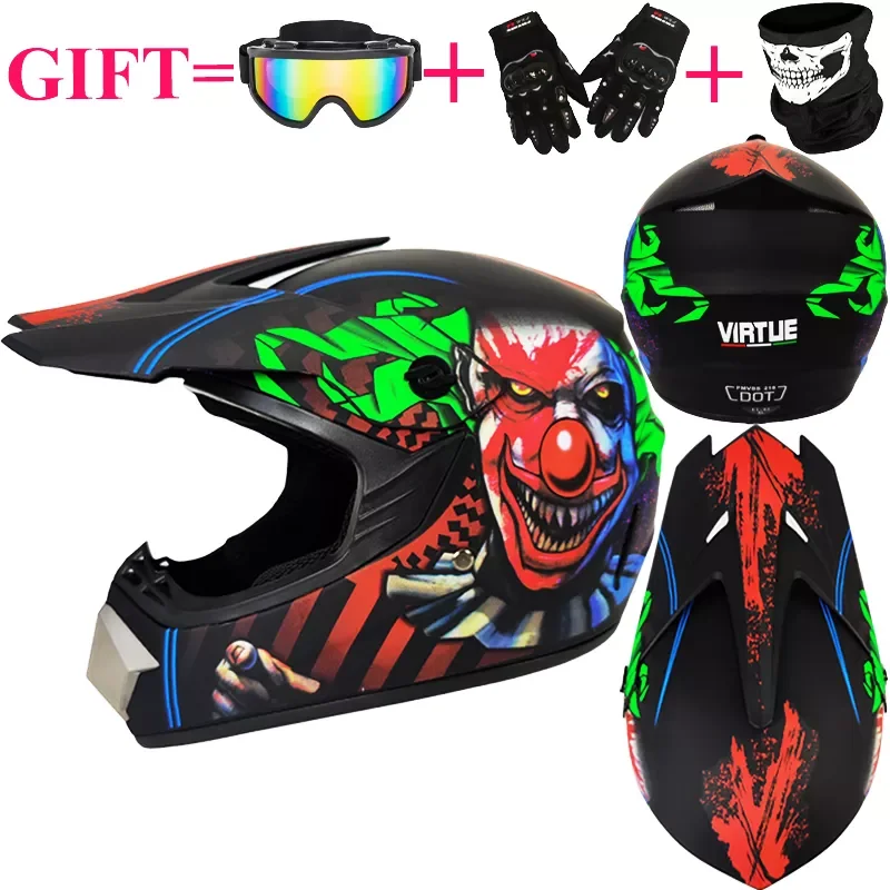 Helmet Motorcross Casco Moto Modular Motorcycle Engine Mascarilla Homologada Casco Integral Safety Helmet Protective Visor Face