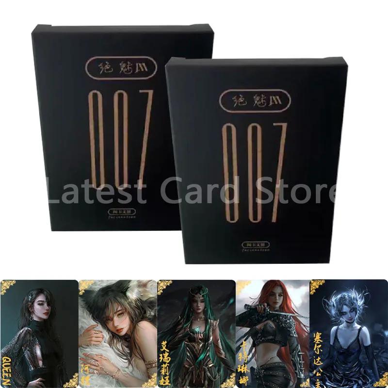 

Original Girl Series Anime Goddess Party Feast Rare Colorful Flowing Sand Cards Collection Playing Game Card Toys Children Gift