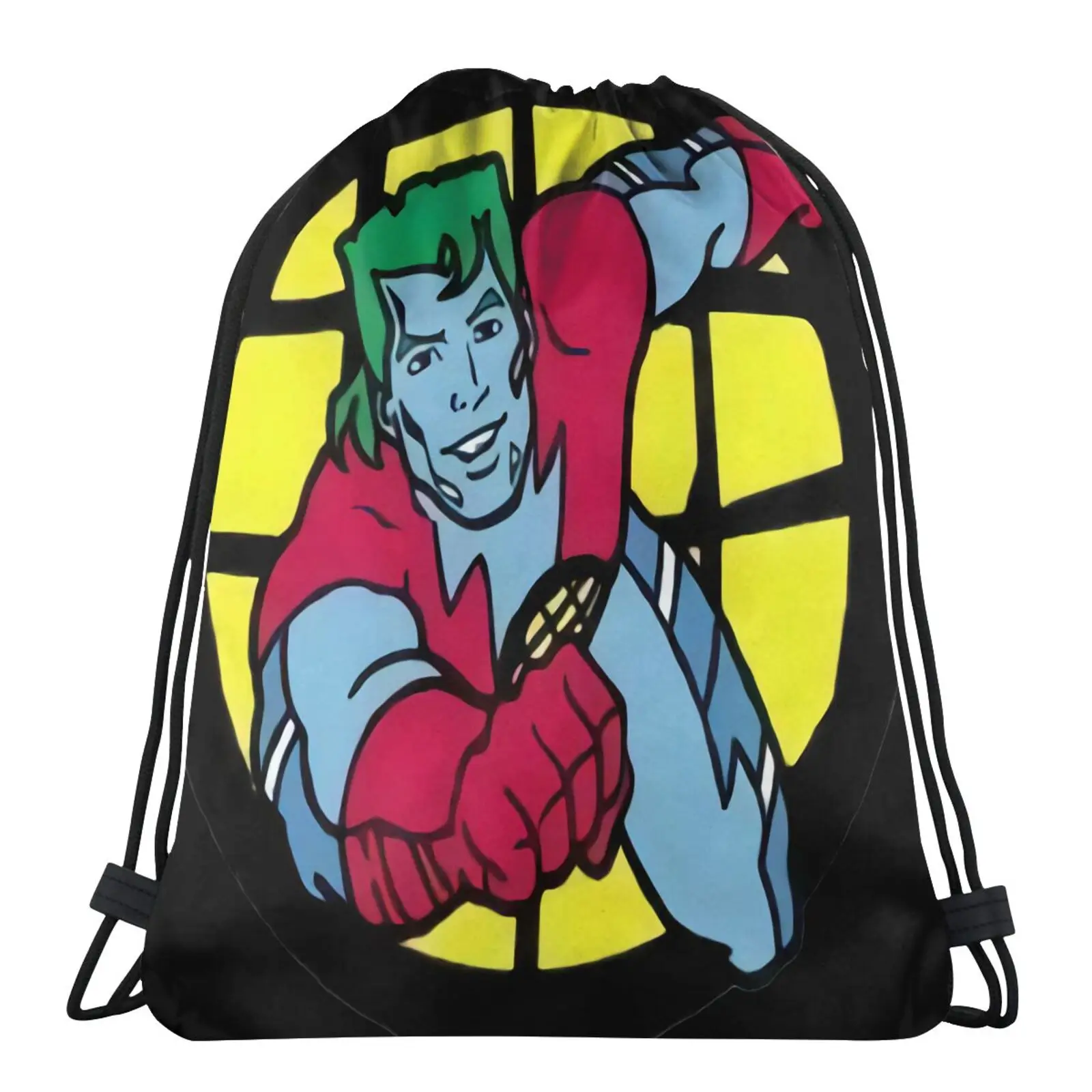 

Сумка в готическом стиле для девочек, с принтом супергероя 90S