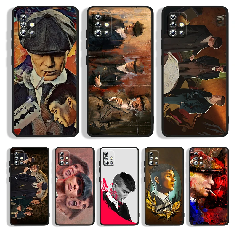 

hot Peaky Blinders For Samsung Galaxy A04 10 E S A10S 20 30 20S 20E 2 Core A40 50 54 30S 50S 60 70S 70 80 90 Black Cover