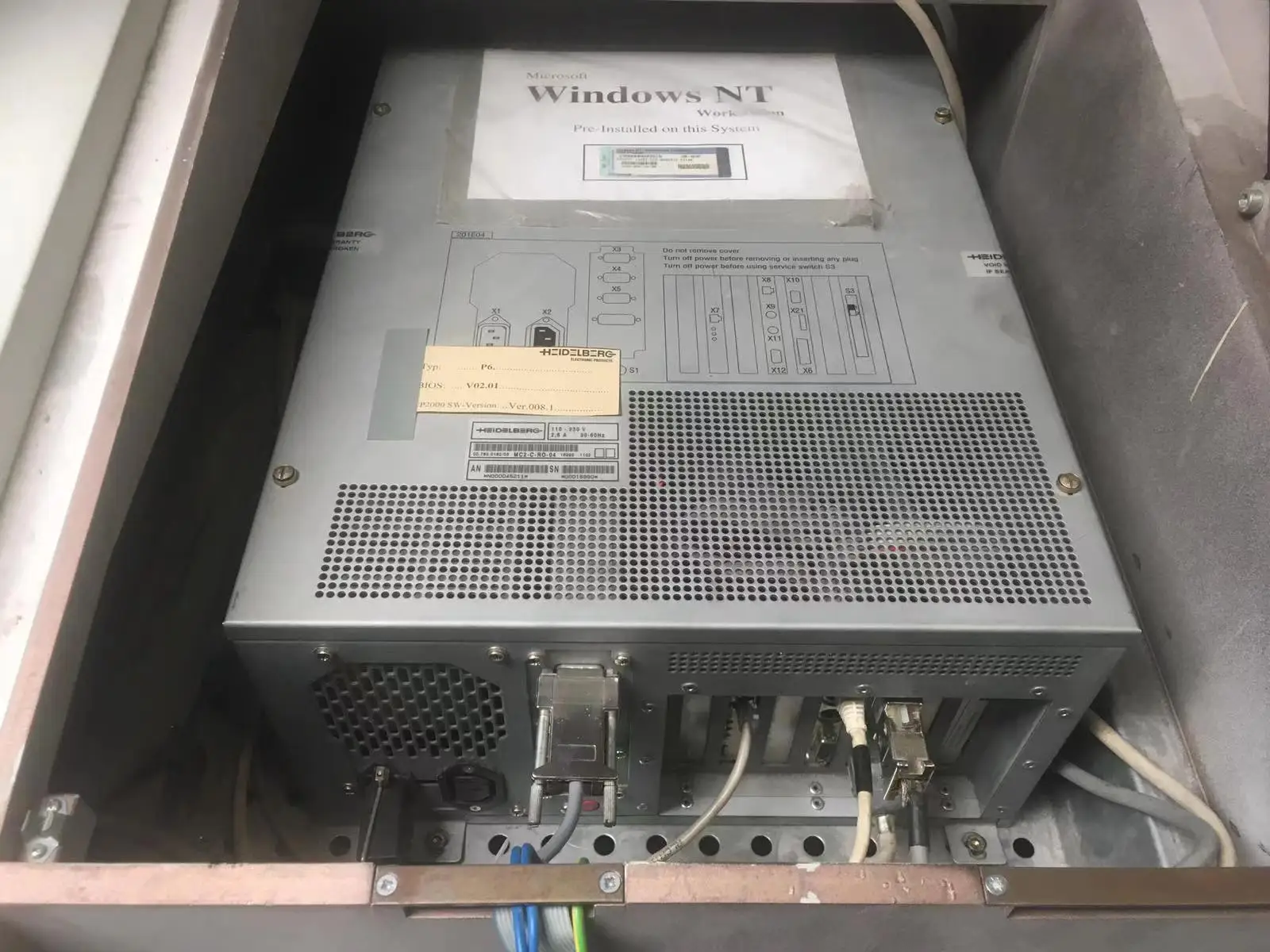 

1 шт., пульт управления Heidelberg SM102 00.783.0182