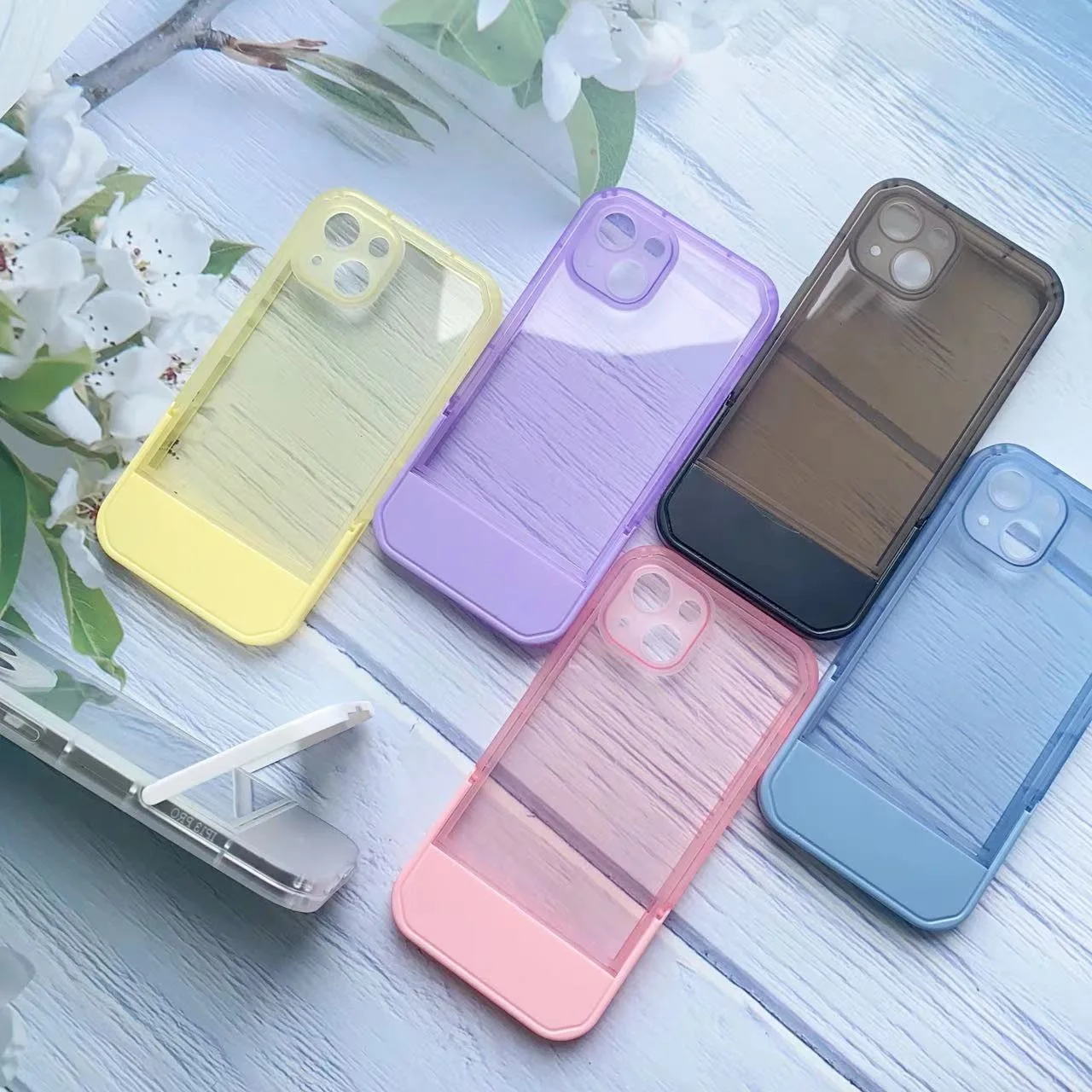 

Invisible bracket Phone Case For iphone 11 12 13 Pro Max XS X XR 7 8 Plus Fashion new products
