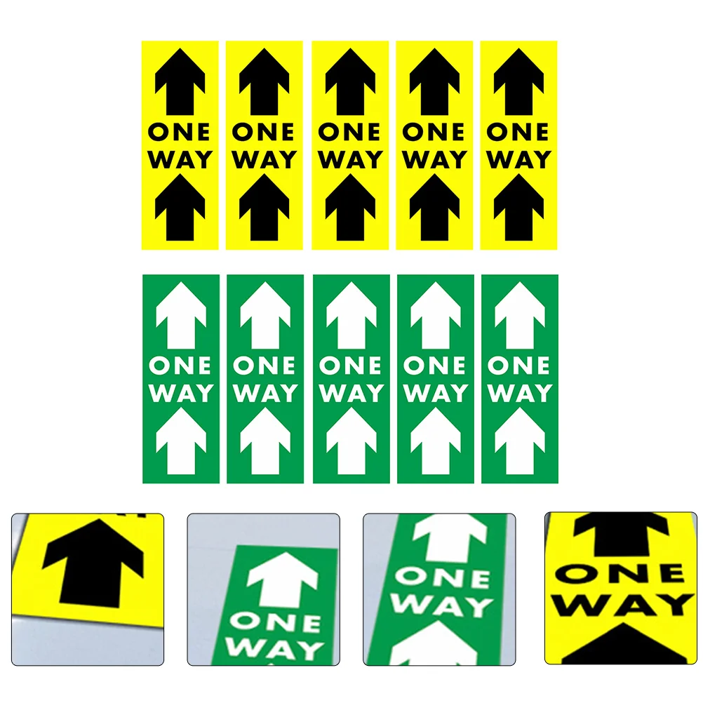 

Floor One Waystickers Sign Distance Marker Safety Vinyl Social Warning Directional Windows Direction Carsticker Signs Window