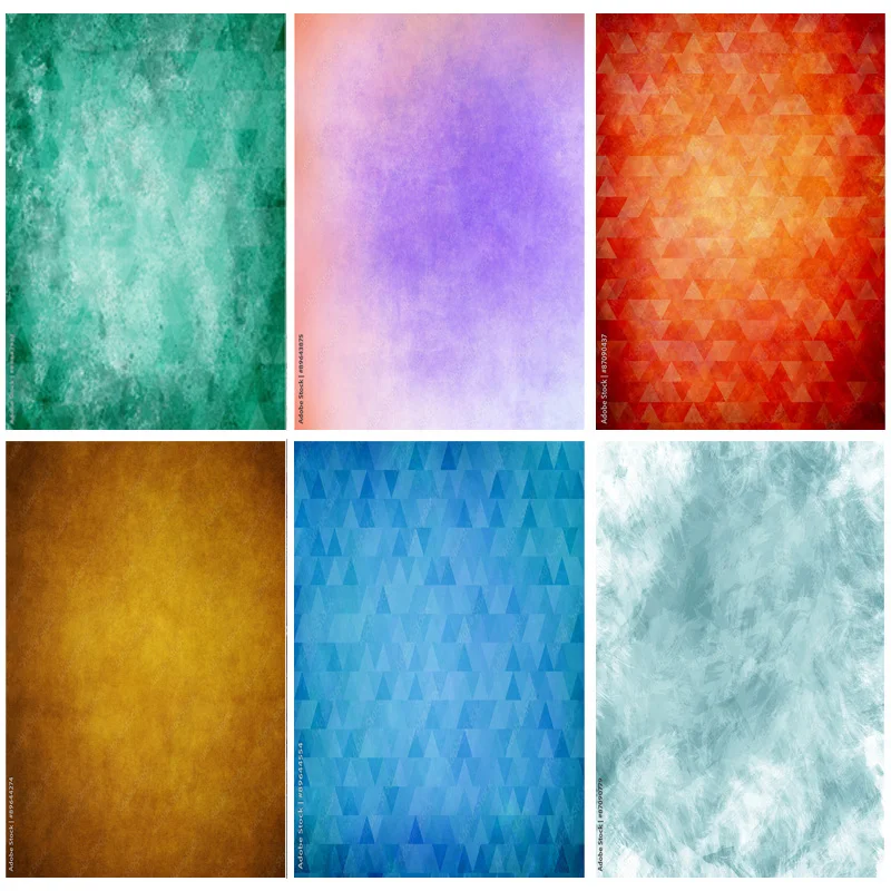 

Vintage Hand Painted Gradient Texture Photography Backdrops Studio Props Portrait Photo Backgrounds MMKL-06