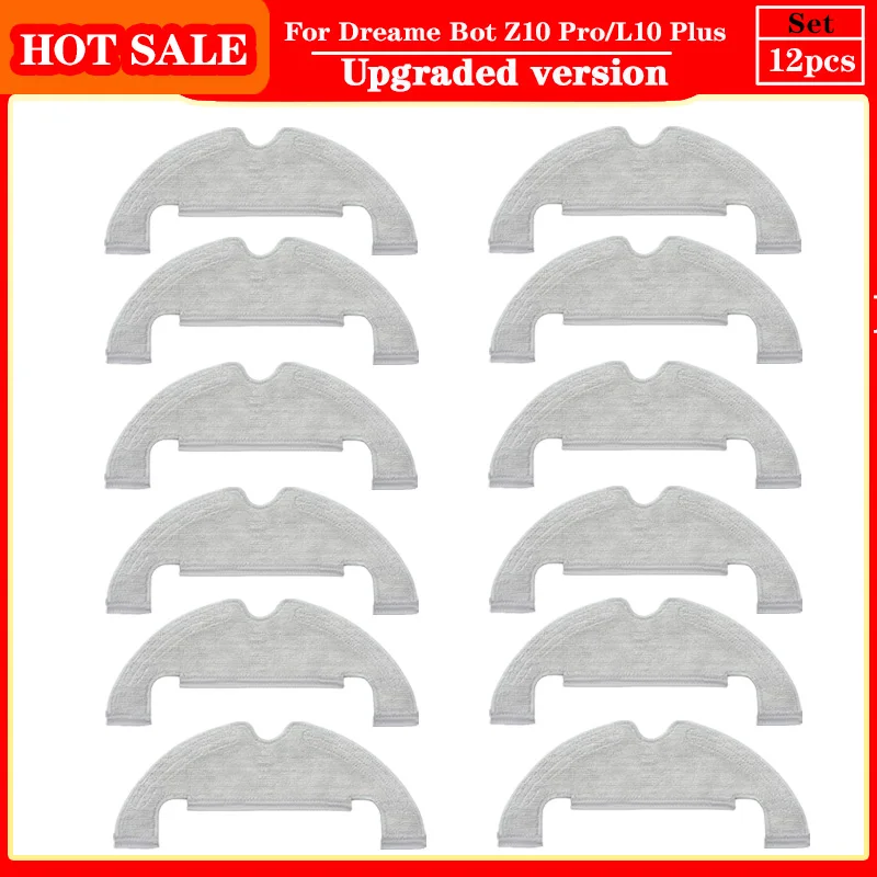 

Mop Cloth For Dreame Bot Z10 Pro Rag Spare Parts L10 Plus STYTJ05ZHM Robot Vacuum Cleaner Rag Cloth Accessories