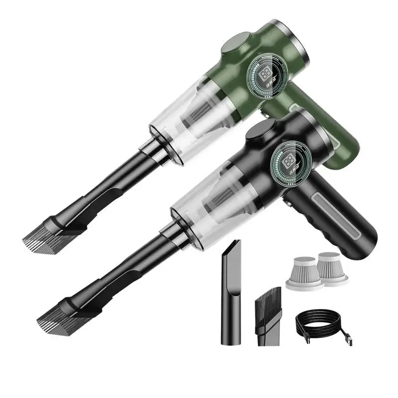 

Cordless Car Vacuum Cleaner Handheld Auto Vacuum Home And Car Dual Use Mini Cleaner Strong Suction Cleaning Agent USB Charging