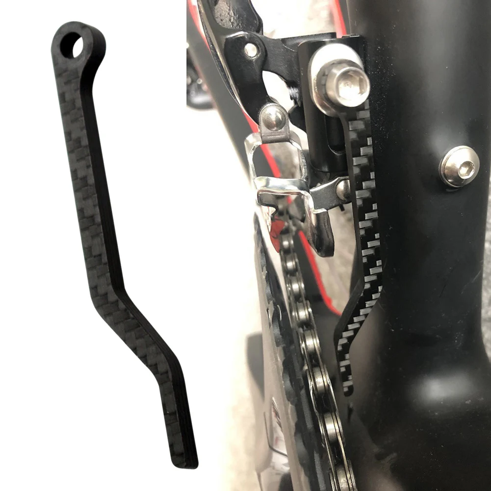 

Carbon Fiber Road Bike Anti-chain Chain Stabilizer Chain Guide Device Bicycle Anti-drop Buckle Fixing Screw Bike Accessories