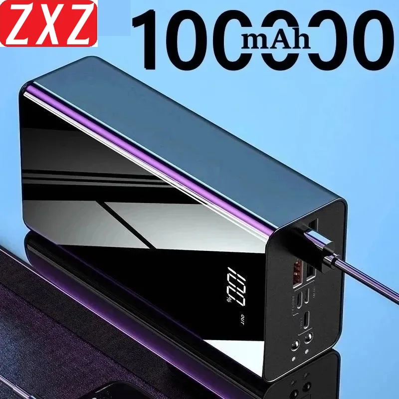 

Внешний аккумулятор на 100000 мА · ч для Xiaomi, Huawei, iPhone, Samsung