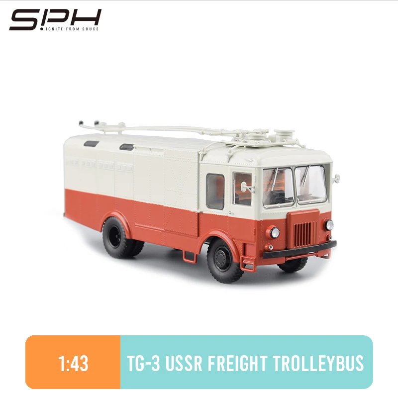 Советский Союз Svarz TG 3 экономичный Tramcar и грузовик красно-желтый 1:43 металлическая